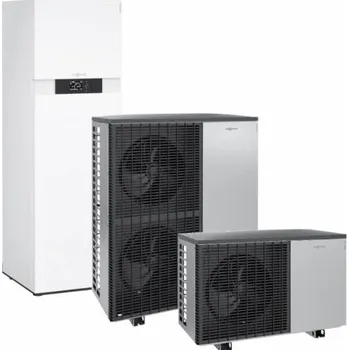 Tepelné čerpadlo VIESSMANN VITOCAL 222-S AWBT-M-E 221.C08 tepelné čerpadlo 5,6kW, vzduch-voda, venkovní+vitřní jednotka se zásobníkem