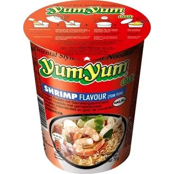 Yum Yum Instantní nudlová polévka krevetová - v kelímku 70g