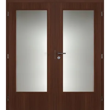 Interiérové dveře DOORNITE dveře interierové 160 cm sklo 3/4 dvoukřídlé DTD