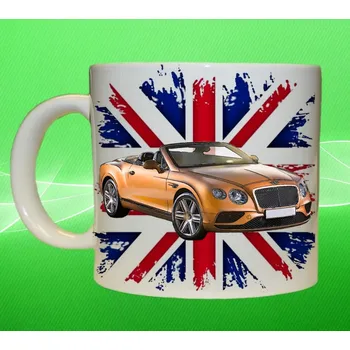 hrnek s Bentley Continental GT Convertible 450ml (hrneček s osobním autem )