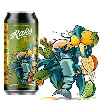 Limonáda Raks Limonáda Kaktus Citrus Nopal, 500 ml