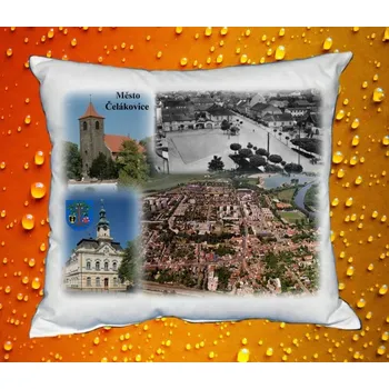 Polštář Polštář s městem Čelákovice