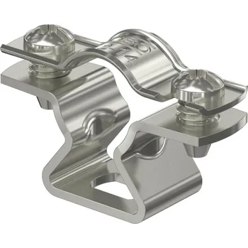 kabelová chránička OBO BETTERMANN Distanční příchytka, s připojovacím závitem M6, 12-14mm, Nerez ocel, materiál 1.4307, A2, 1.4301 typ ASL 733 14 A2 1362980