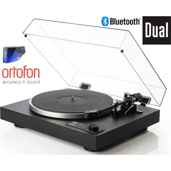 Gramofon Dual CS 529 Black + Ortofon 2M BLUE (Audiofilský dálkově ovládaný plně automatický gramofonový přístroj pro náročné posluchače.)