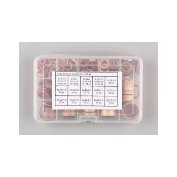 91.04 Sada měděných podložek 325 kusů