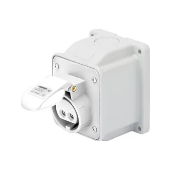 Elektrická zásuvka GEWISS Zásuvka GW 62473 32A 2P/24/42V IP44 10° GW62473
