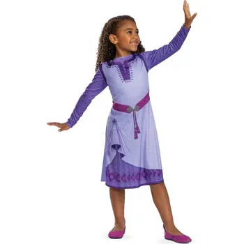 Karnevalový kostým Asha Basic Plus - věk 5 - 6 roků - 110 - 115 cm