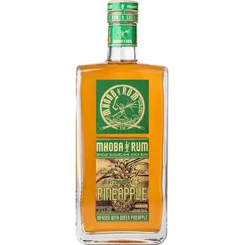 Rum Mhoba Franky's Pineapple 43,0% 0,7 l&nbsp;(holá láhev)