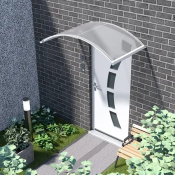 Stříška nad vchodové dveře vchodová stříška LANITPLAST ARCUS 160/90 bílá PK878