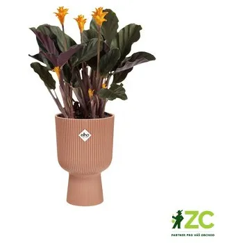 Obal na květináč Obal Vibes Fold Coupe - delicate pink 14 cm