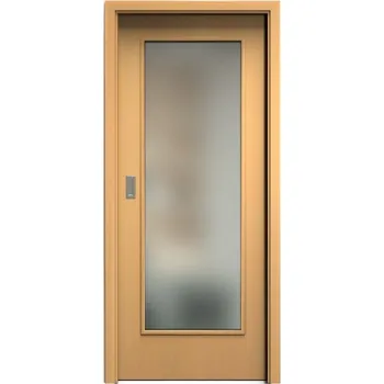 Interiérové dveře SAPELI ELEGANT KOMFORT M40 - DÝHA - POSUVNÉ DVEŘE VČ. ZÁRUBNĚ - Buk Průchozí šířka (cm): 90, Průchozí výška (cm): 197, Typ skla: Satináto bílé