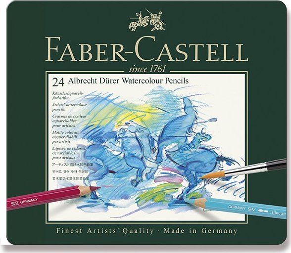 Akvarelové pastelky Faber-Castell - Albrecht Dürer 24 ks