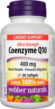 Webber Naturals Coenzyme Q10 400 mg 60 cps.