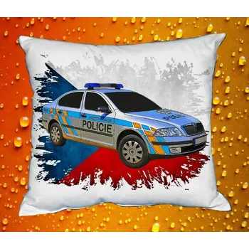 Dekorativní polštářek Polštářek POLICIE ČR