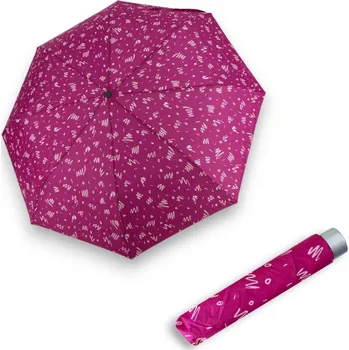 Deštník Doppler Mini Light Minimally pink - dámský skládací deštník