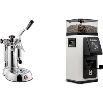 Kávovar La Pavoni Stradivari Professional Lusso + Rancilio STILE, white