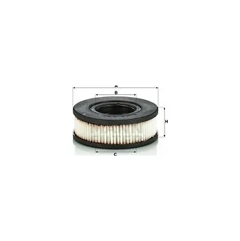 Kliková hřídel MANN-FILTER Filtr, odvzdusneni klikove skrine LC 9005