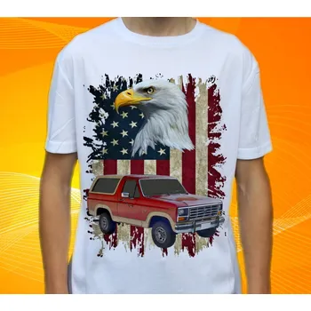 Pánské tričko tričko Ford Bronco 146 (tričko s osobním autem )