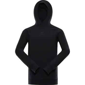 Pánská mikina Alpine Pro Light Pánská funkční mikina MSWA362 černá M