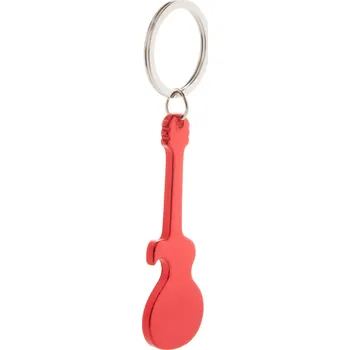 Y-Přívěsek na klíče SINGE - otvírák na lahve, červený