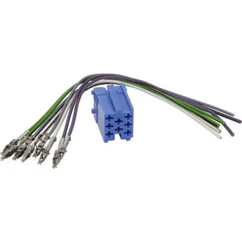 ISO konektor ISO Konektor 8 pin mini modrý + kable