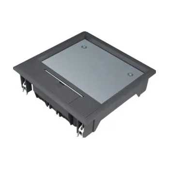 Elektroinstalační krabice TEHALIT Víko VQ06129005 podlahové krabice Q06, černá VQ06129005