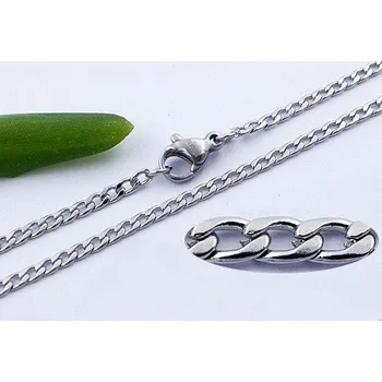 Řetízek Řetízek z Chirurgické Oceli stříbrný 21056