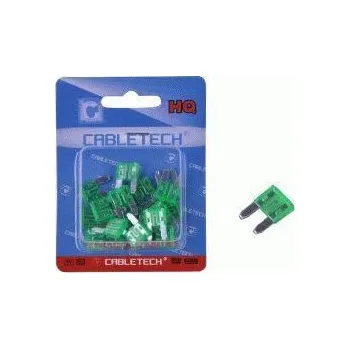 Autopojistky Autopojistka MINI 30A (20ks) 11x16mm