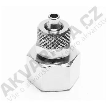 Camozzi Kovová spojka se vnitřním šroubením 1/4 a výstupem na hadičku 4/6 mm