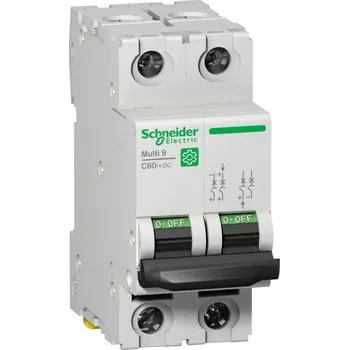 Jistič SCHNEIDER ELECTRIC SCHNEIDER Jistič Multi9 C60H-DC 16A C 500V-DC M9U21216