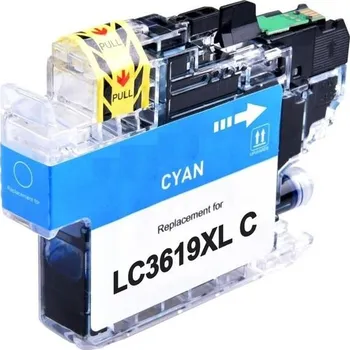 Počítačové příslušenství Best2Buy cartridge Brother LC3619XLC, azurová (cyan), kompatibilní