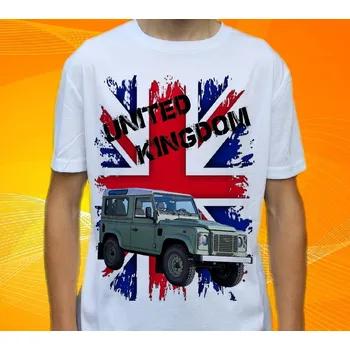 Pánské tričko tričko Land Rover Defender 122