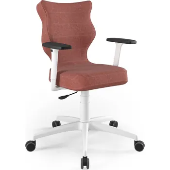 Kancelářské otočné křeslo PERTO velikost 6, bílá Palladium 02