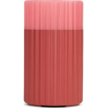 Aroma difuzér Airbi CANDLE čevený - aroma difuzér se světelným efektem hořící svíčky