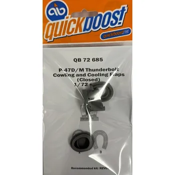 Plastikový model 1/72 P-47D/M Thunderbolt cowling&cool.flaps closed