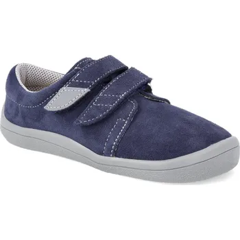 Barefoot dětské tenisky Beda - Lucas s pevným opatkem modré Velikost: 25