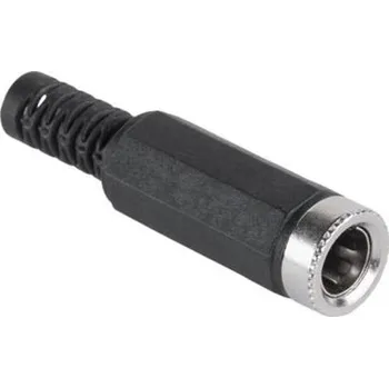 Napájecí kabel DC konektor zásuvka 2,5/5,5 na kabel