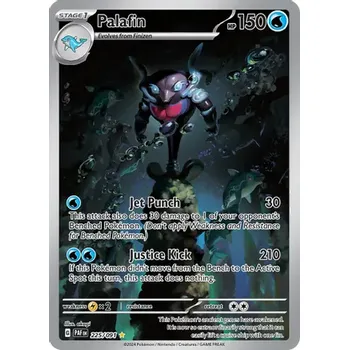 Společenská hra Pokémon karta Palafin 225/091- Paldean Fates