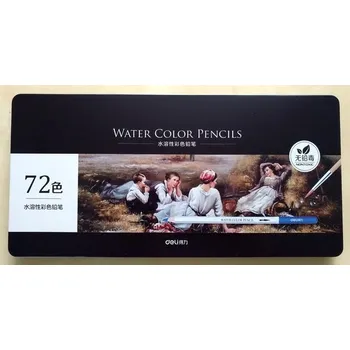 Pastelka Pastelky DELI Watercolor Pencils 72 barev 30%sleva