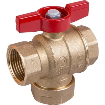 Ventil GIACOMINI Kulový kohout R701F "Filter ball" 1", vrtulka (R701FY025)