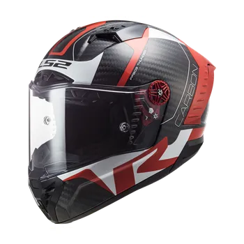 Helma na motorku Integrální helma LS2 FF805 Thunder C Racing1 Gloss Red White - M