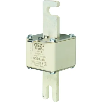 OEZ LETOHRAD OEZ Pojistková vložka pro jištění polovodičů,P52U06 630A aR DIN110 OEZ:10557