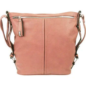 Kabelka Moderní velká crossbody kabelka 74-MH růžová