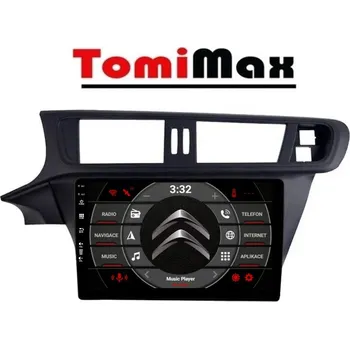 Auto Hi-Fi TomiMax Citroen C3-XR Android 14 autorádio s WIFI, GPS, USB, BT HW výbava: 8 Core 8GB+256GB HIGH - Model auta: Citroen C3-XR 2013-2018, Velikost obrazovky: Dotyková obrazovka: 10,1"