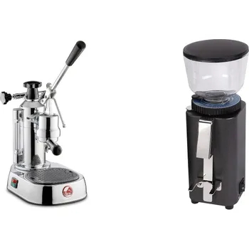 Kávovar La Pavoni Europiccola Lusso + ECM C-Manuale 54, anthracite