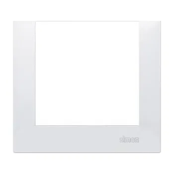 vypínač Rámeček jednonásobný pro sádrokartonové krabičky Simon 54 premium bílý