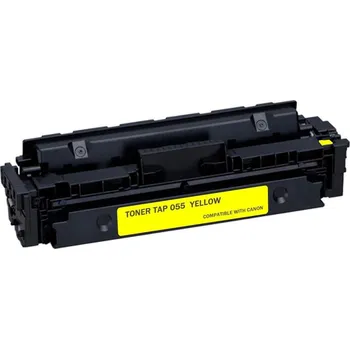 Počítač Best2Buy toner Canon 055 Y, CRG-055 Y, 3013C002, žlutá (yellow), kompatibilní bez chipu