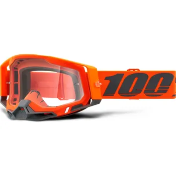 Motocyklové brýle RACECRAFT 2 100% - USA , brýle Kerv - čiré plexi