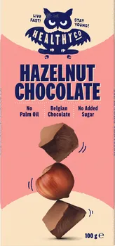 Čokoláda HealthyCo Hazelnut Chocolate mléčná 33,9 % 100 g