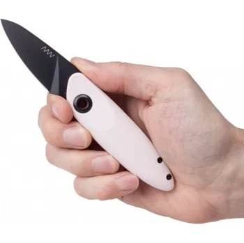 kapesní nůž ANV Knives zavírací nůž Z070 BB DLC black GRNPU Růžová
